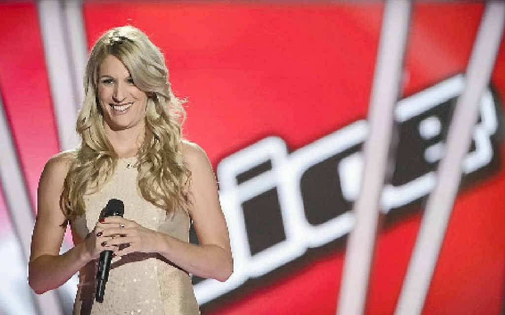 STAR IN THE MAKING: Sophie Phillis, of Emerald, on The Voice. STAR IN THE MAKING: Sophie Phillis, of Emerald, on The Voice.